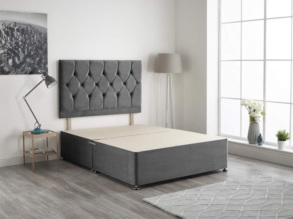 DIVAN  BED CHESTERFIELD  HEADBOARD