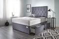 DIVAN  BED CHESTERFIELD  HEADBOARD