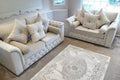 Malibu Sofa cushion and fabric detail