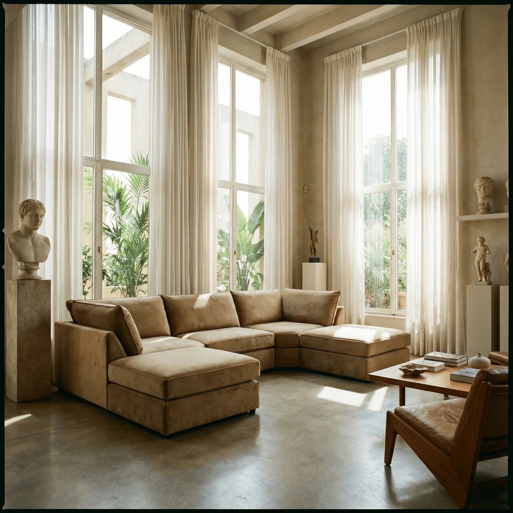 Primrose Premium U Shape Sofa corner detail