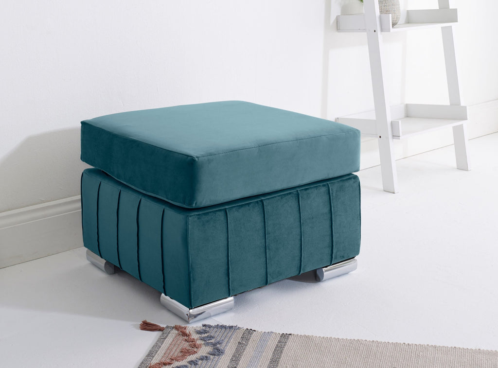 LILLY FULLBACK CORNER SOFA WITH PLUSH CUSHIONS