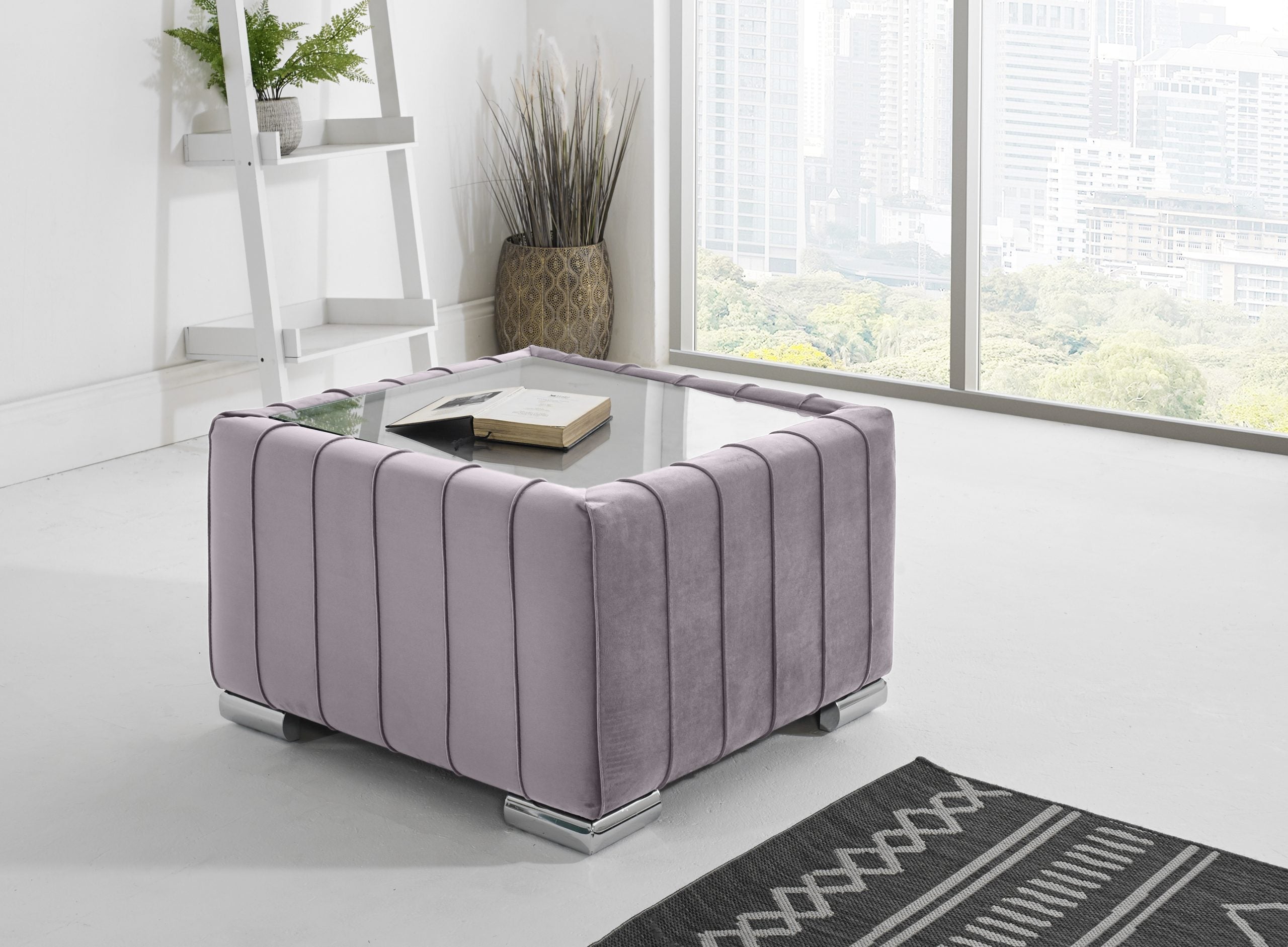 LILLY FULLBACK CORNER SOFA WITH PLUSH CUSHIONS