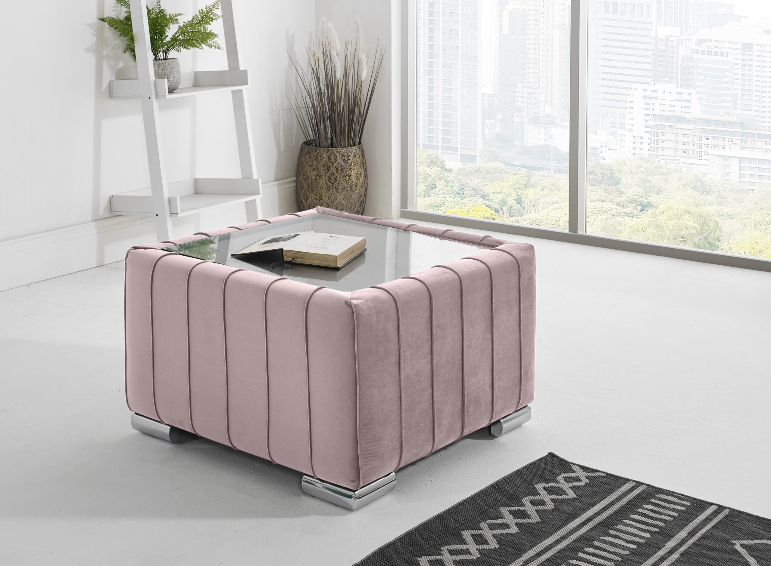 LILLY FULLBACK CORNER SOFA WITH PLUSH CUSHIONS