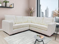 JUMBO CORD CORNER FULLBACK WITH STRAIGHT ARMREST