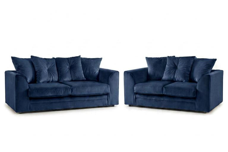 Dylan Sofa 3+2 Set - Plush Velvet