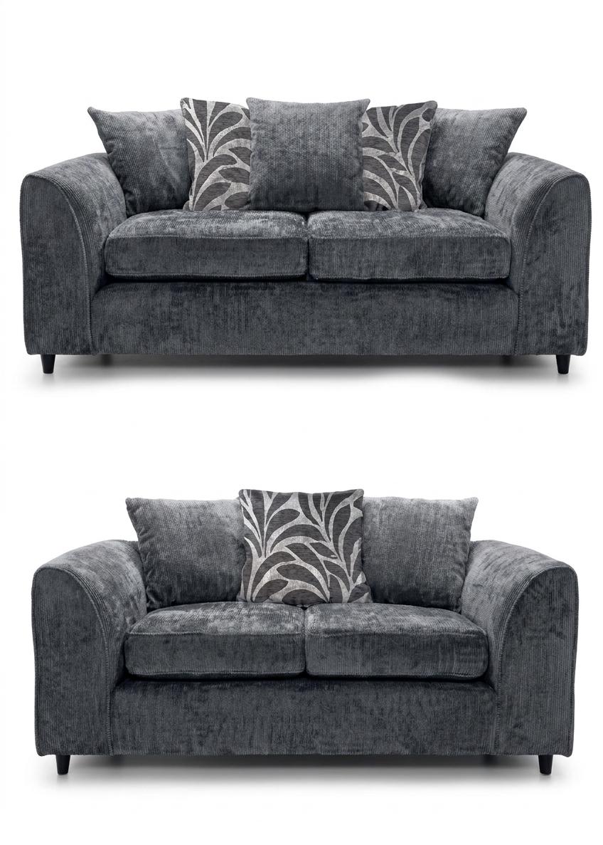 Dylan Sofa 3+2 Set - Chenille Fabric