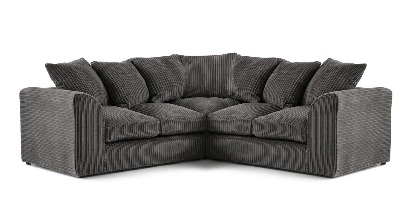 Large Corner Sofa - Jumbo Cord
