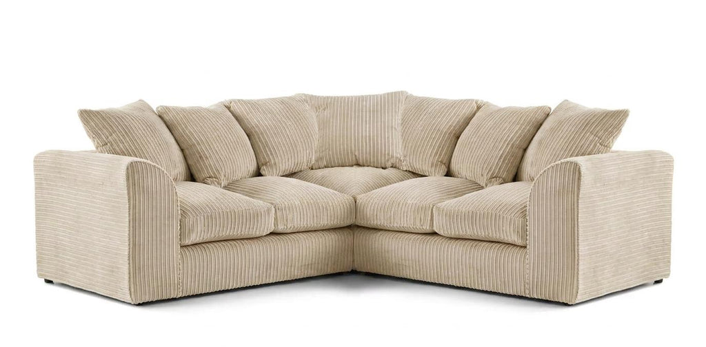 Large Corner Sofa - Jumbo Cord