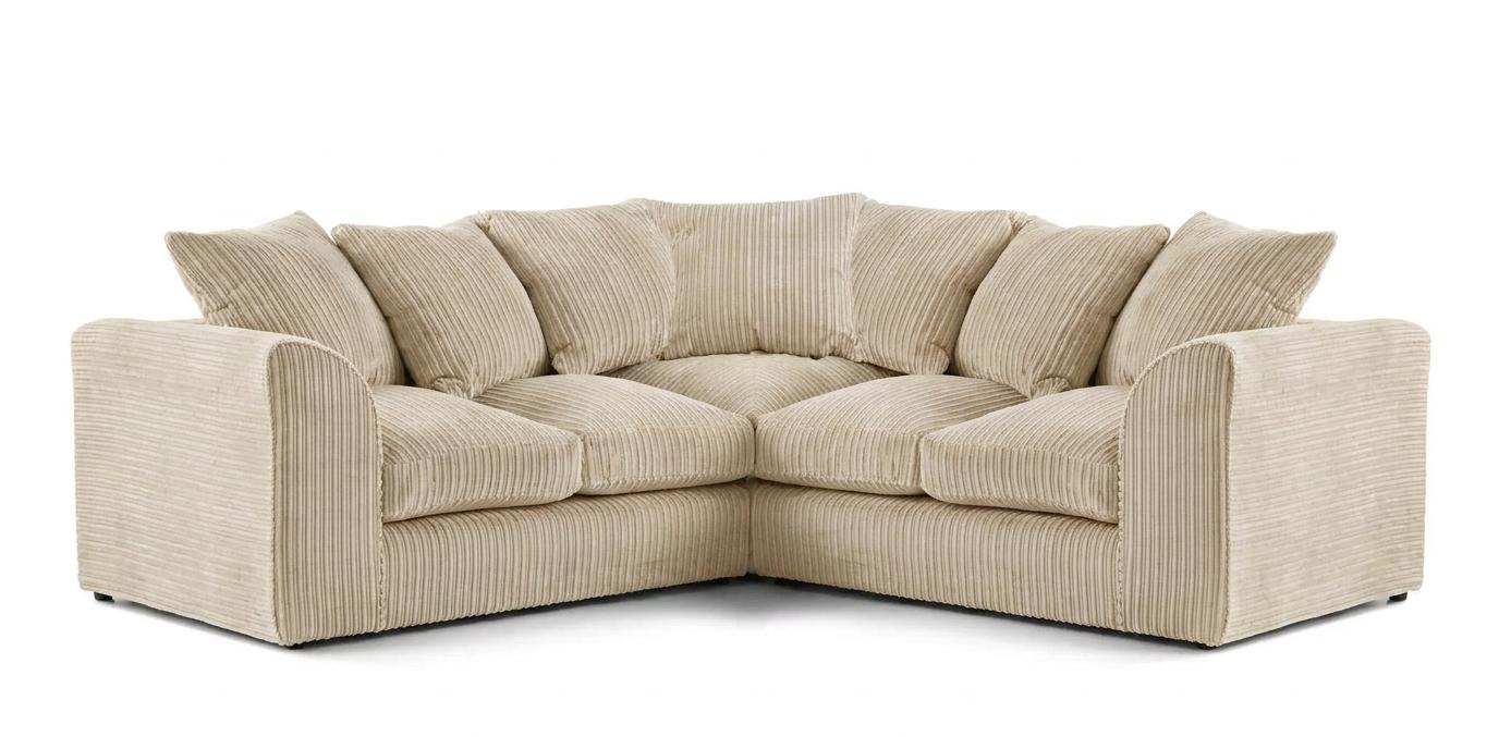 Large Corner Sofa - Jumbo Cord