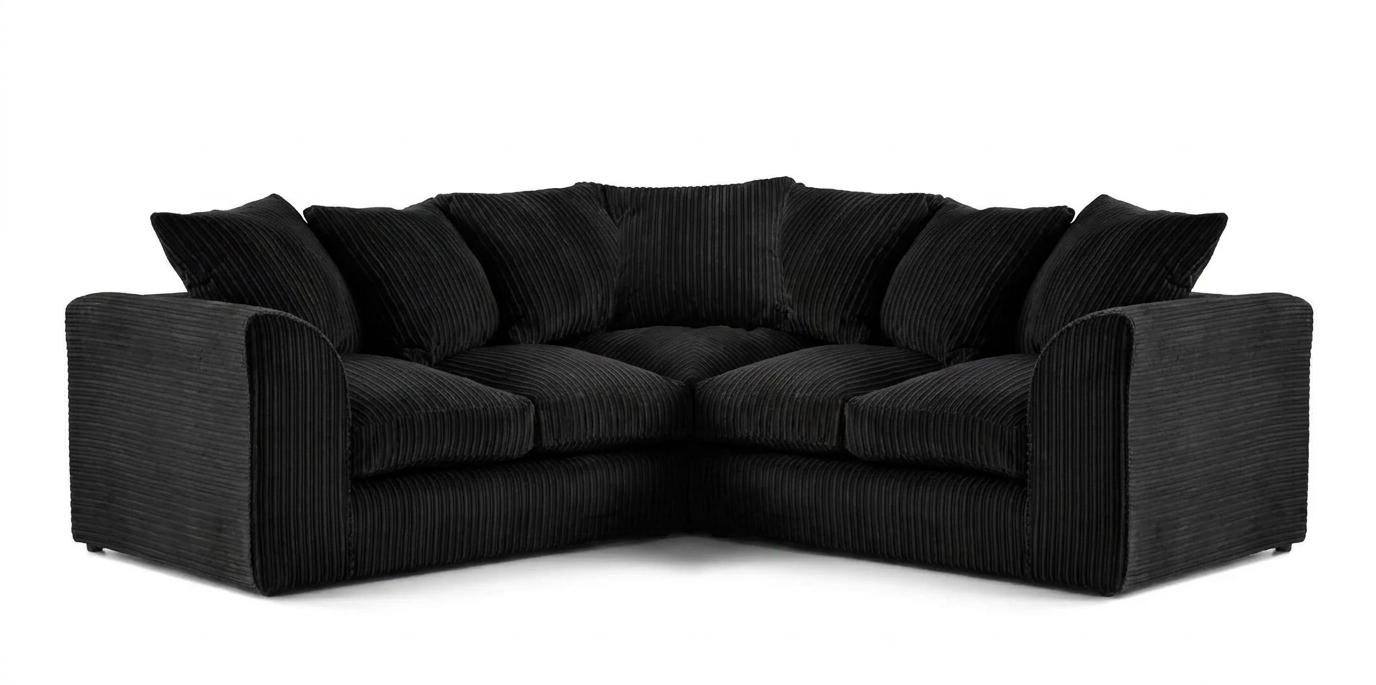 Large Corner Sofa - Jumbo Cord