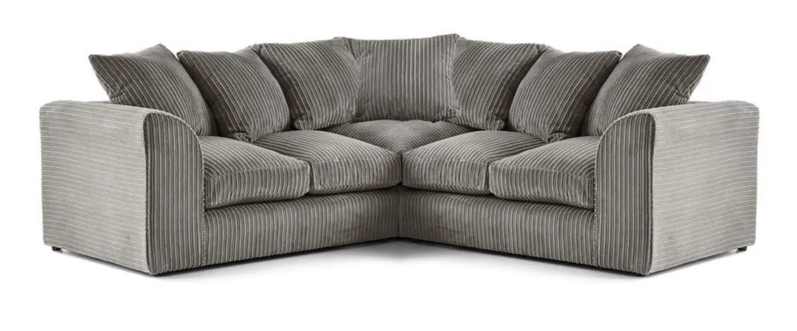 Large Corner Sofa - Jumbo Cord