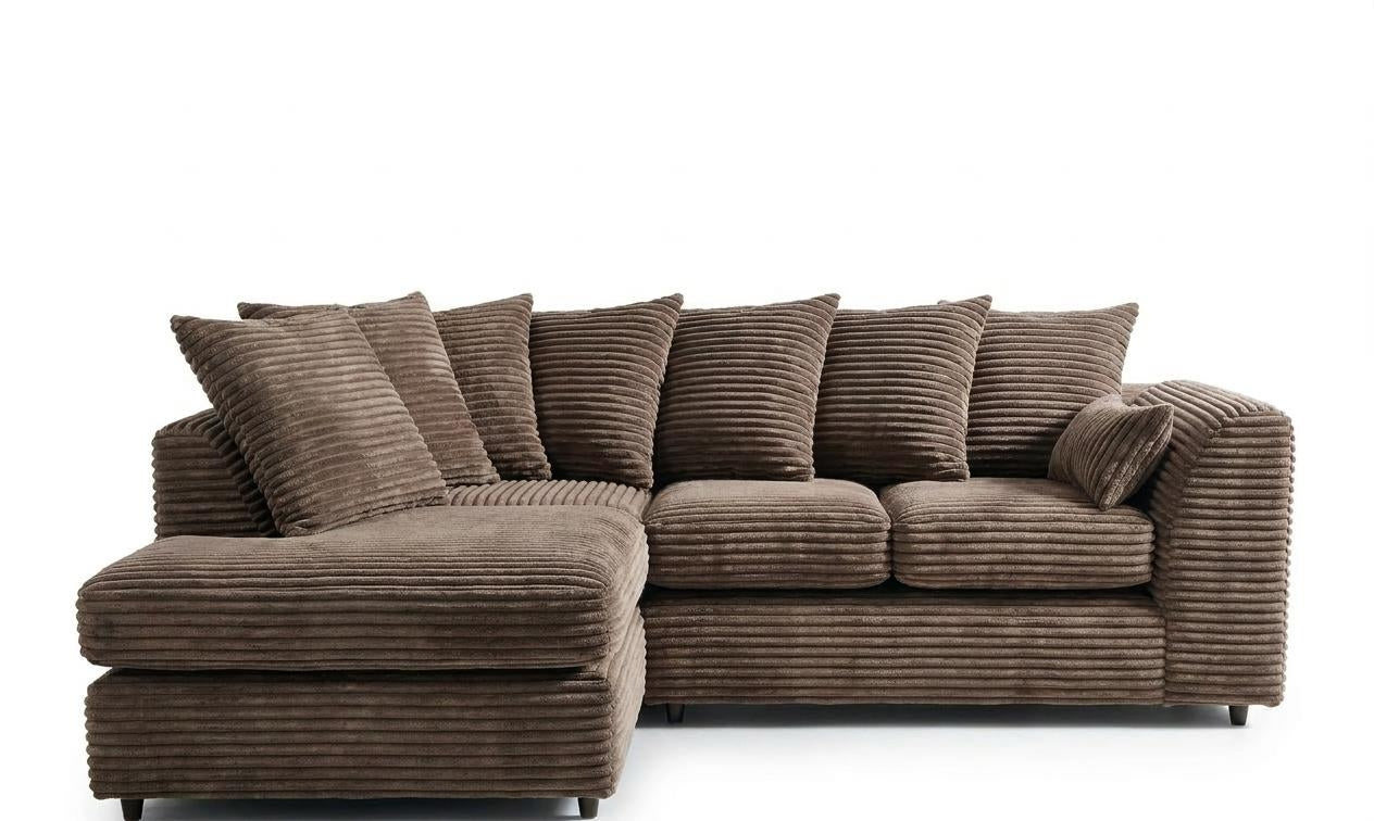 Dylan Chaise Corner - Jumbo Cord
