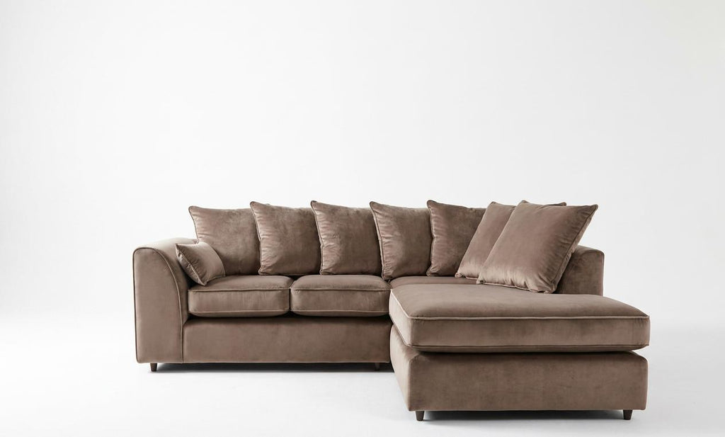 Dylan Corner Chaise - Plush Velvet