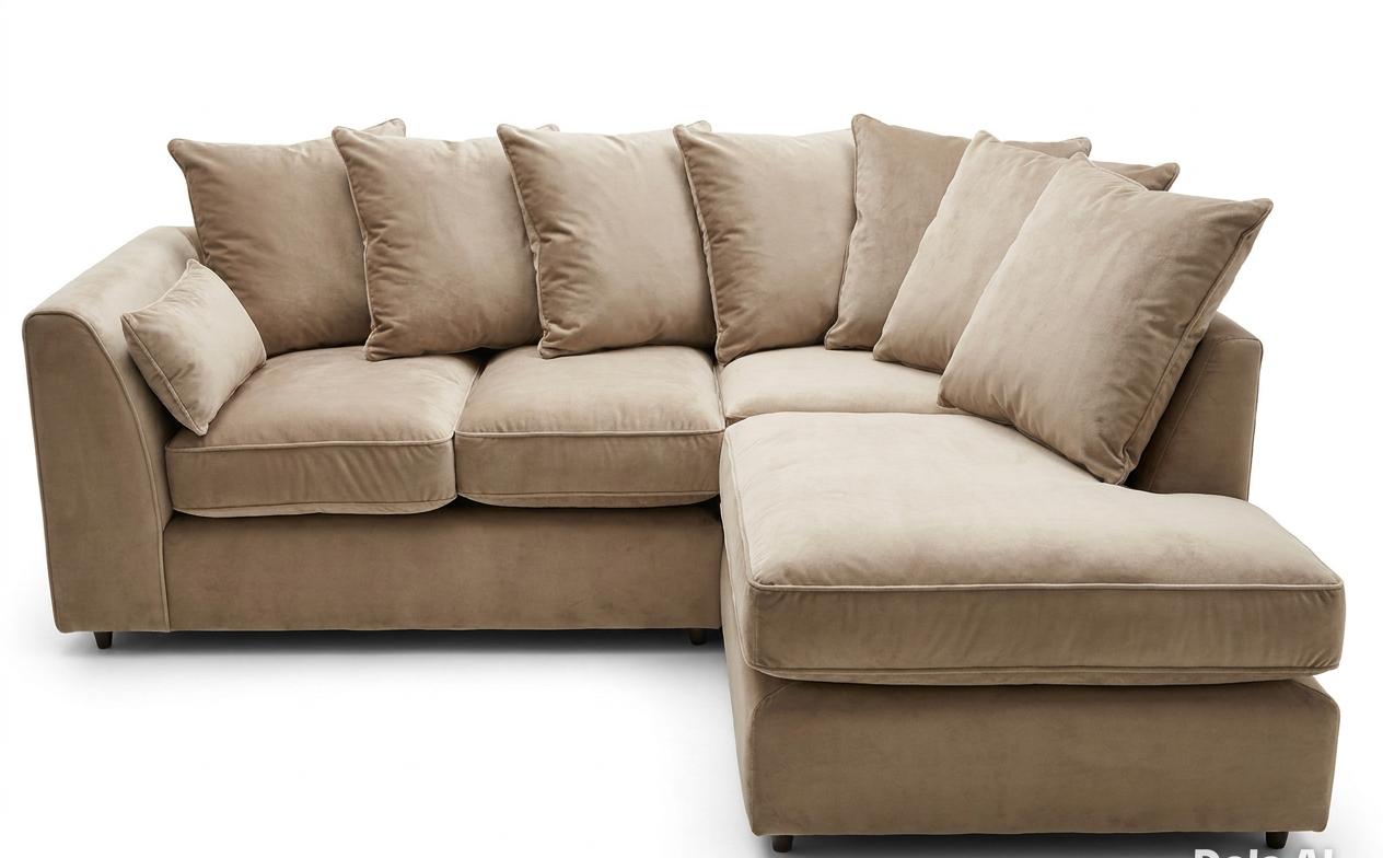 Dylan Corner Chaise - Plush Velvet