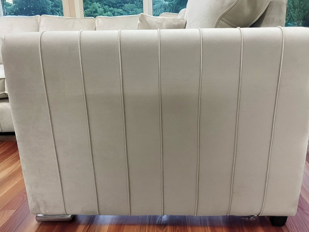 LILLY FULLBACK CORNER SOFA WITH PLUSH CUSHIONS