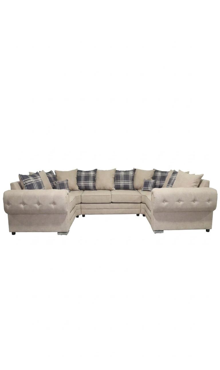 Verona U-Shape Sofa - 6  Seater