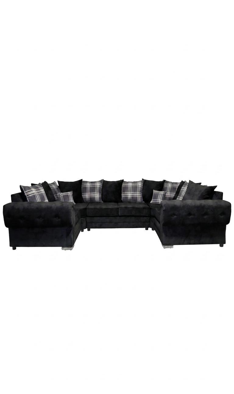Verona U-Shape Sofa - 6  Seater