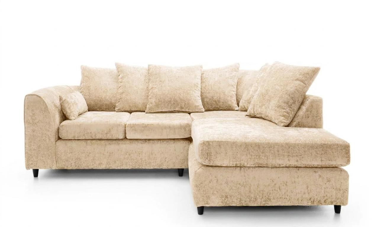 Dylan Chaise Sofa - Chenille Fabric