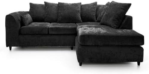 Dylan Chaise Sofa - Chenille Fabric