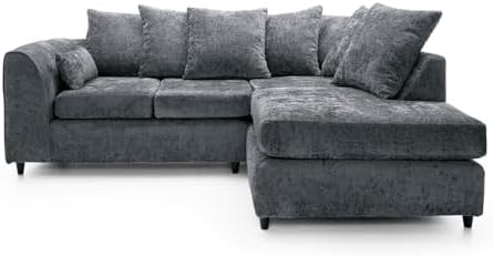 Dylan Chaise Sofa - Chenille Fabric