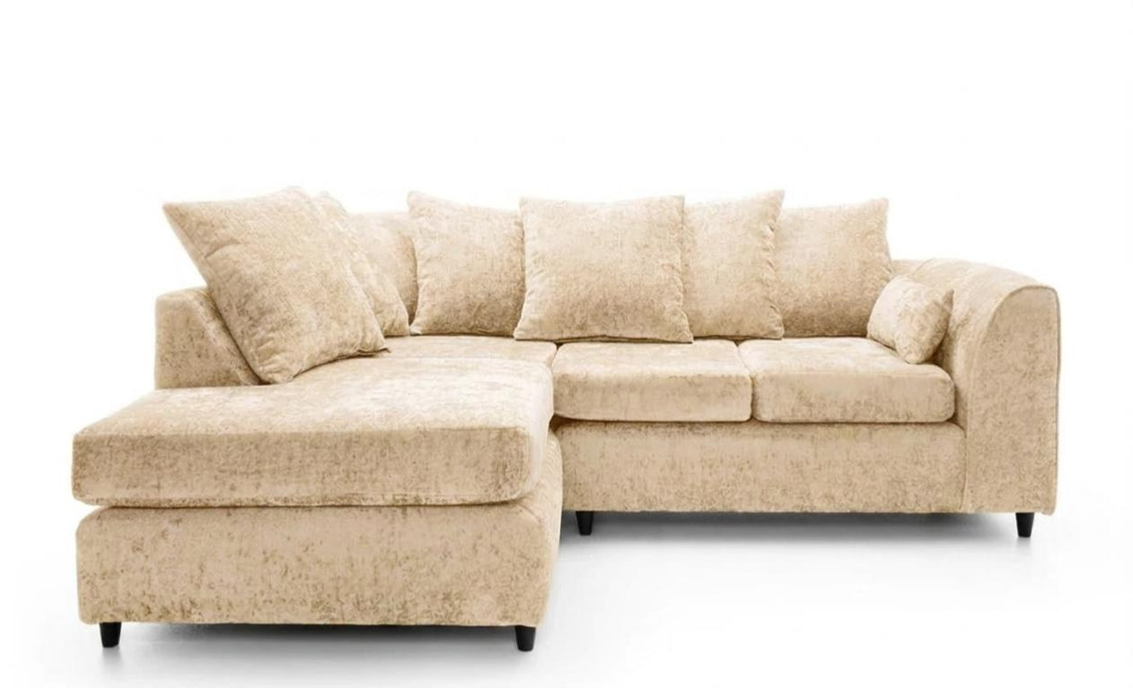 Dylan Chaise Sofa - Chenille Fabric