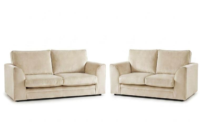 Dylan Sofa 3+2 Set - Plush Velvet