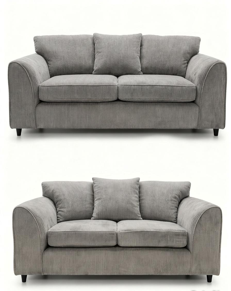 Dylan Sofa 3+2 Set - Chenille Fabric