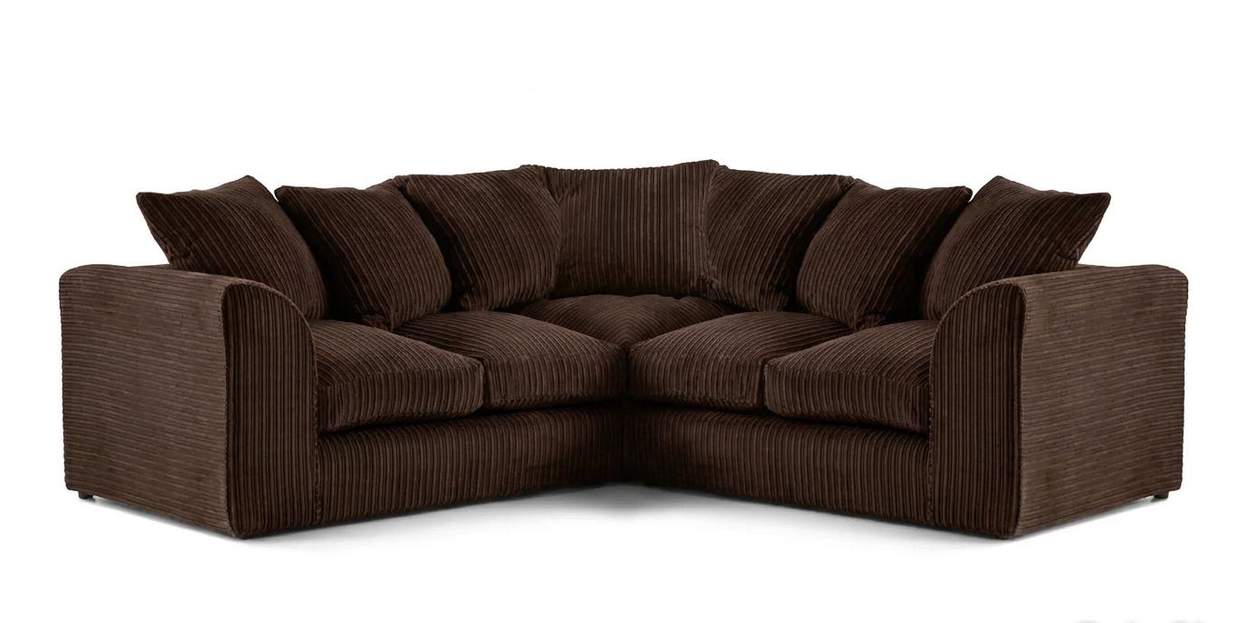 Large Corner Sofa - Jumbo Cord