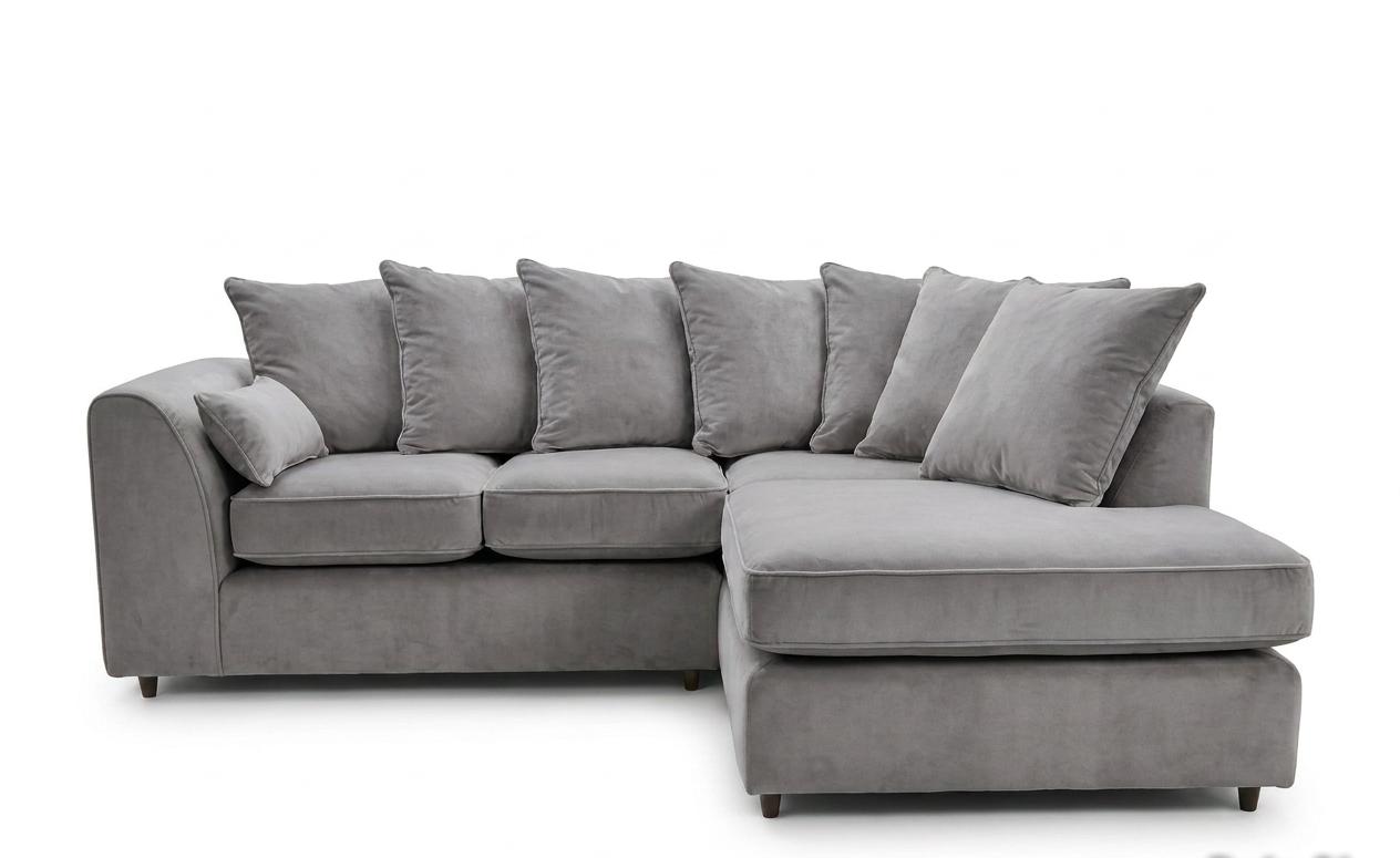 Dylan Corner Chaise - Plush Velvet