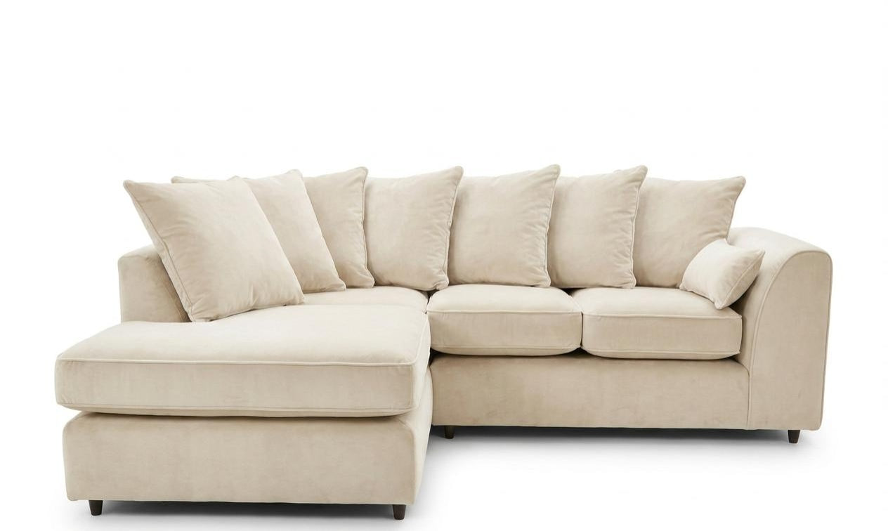 Dylan Corner Chaise - Plush Velvet