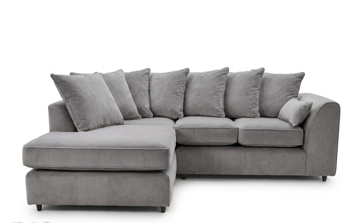 Dylan Corner Chaise - Plush Velvet