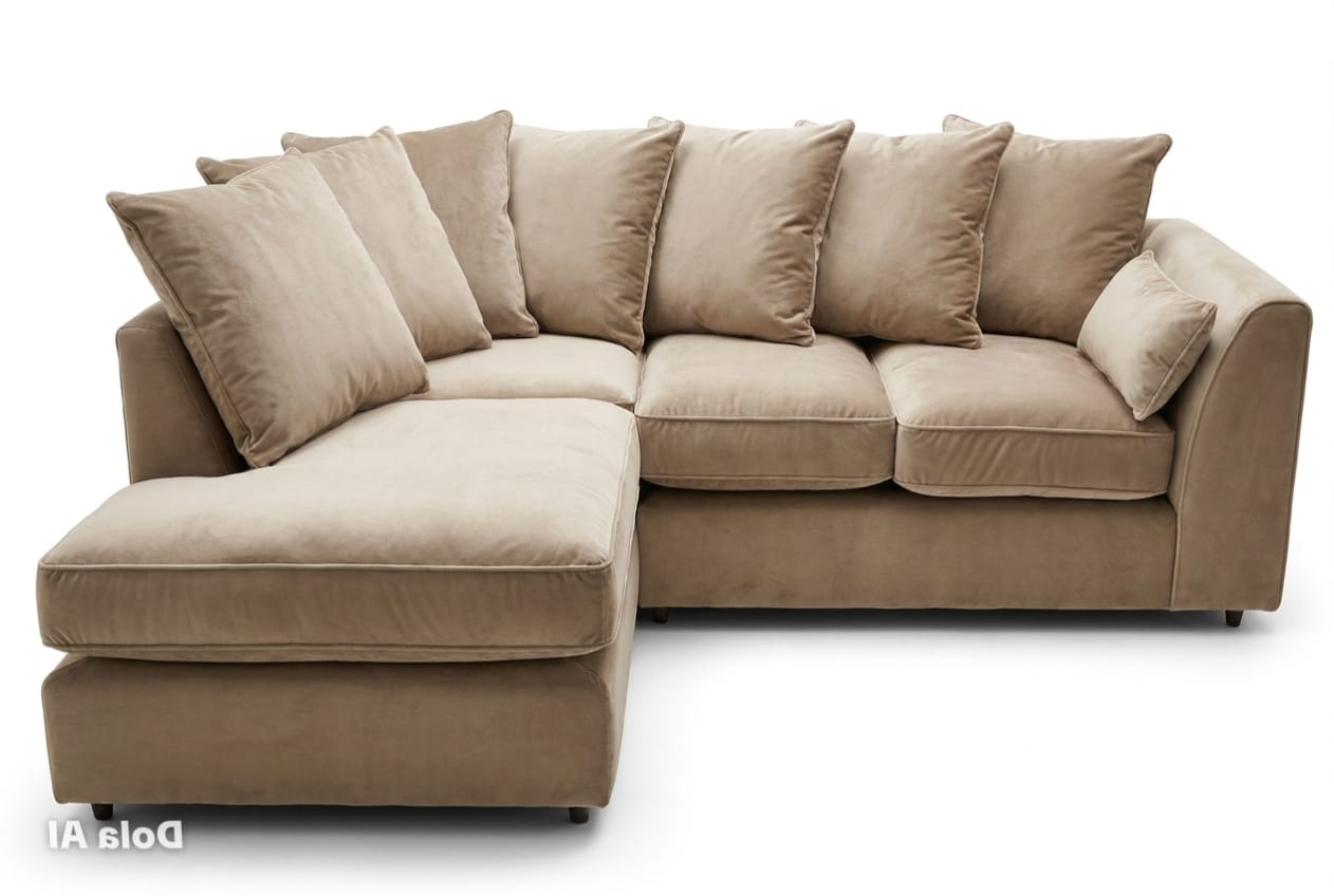 Dylan Corner Chaise - Plush Velvet