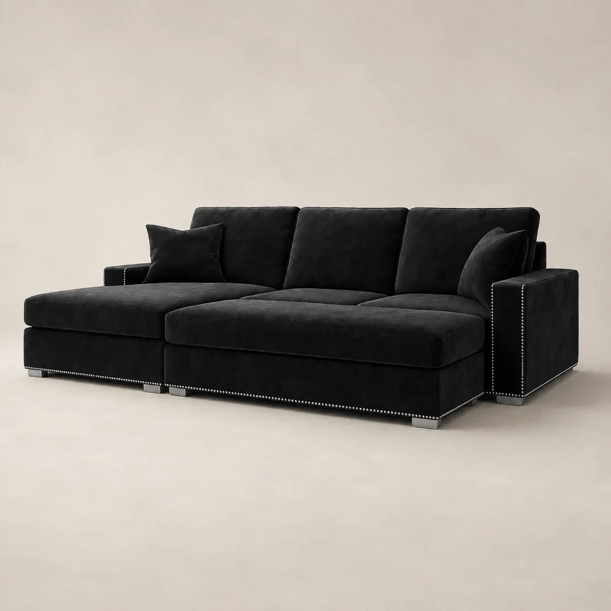 Aria Corner Sofa Bed Bundle corner detail