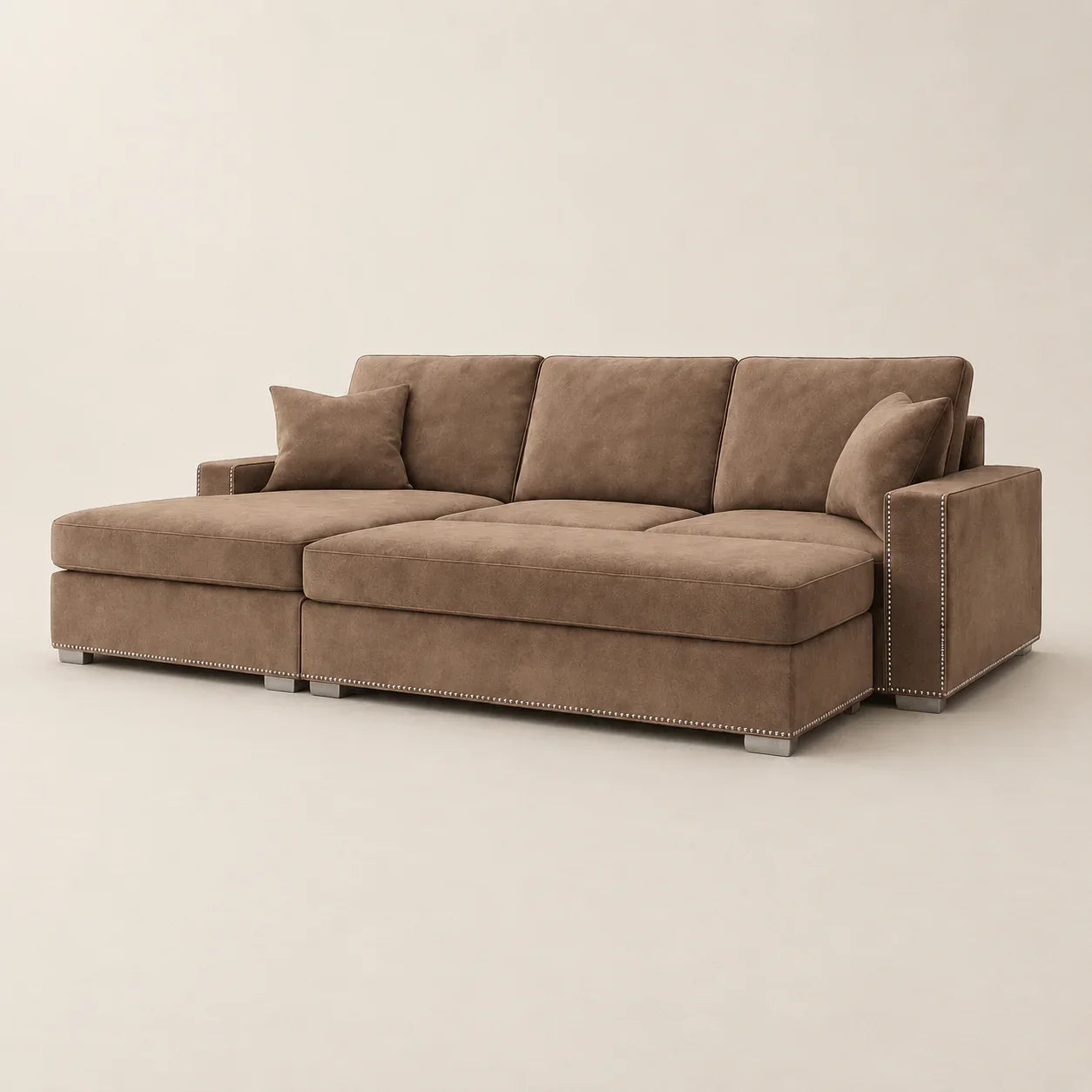 Aria Corner Sofa Bed Bundle close-up detail