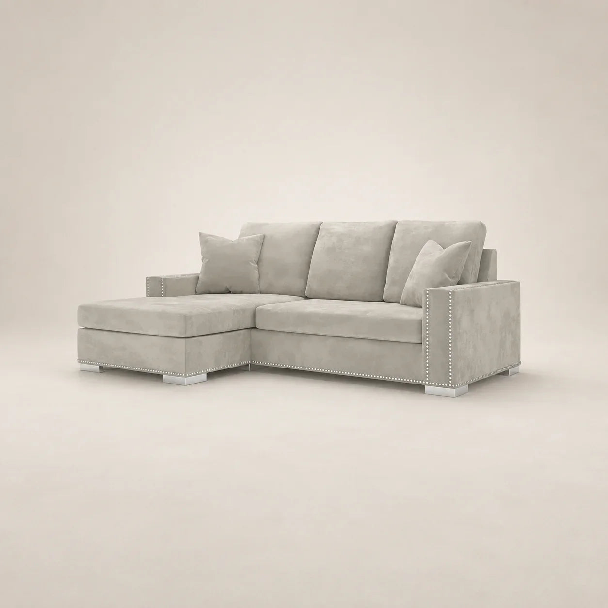 Aria Small Corner Sofa side view