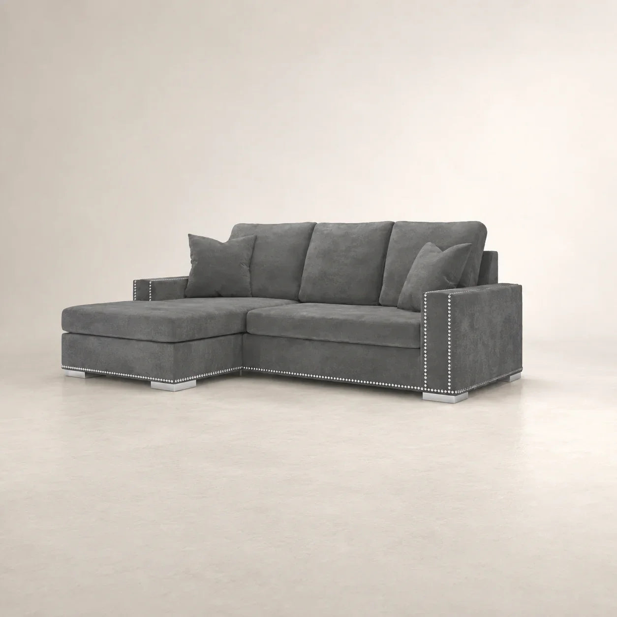 Aria Small Corner Sofa in a modern living room
