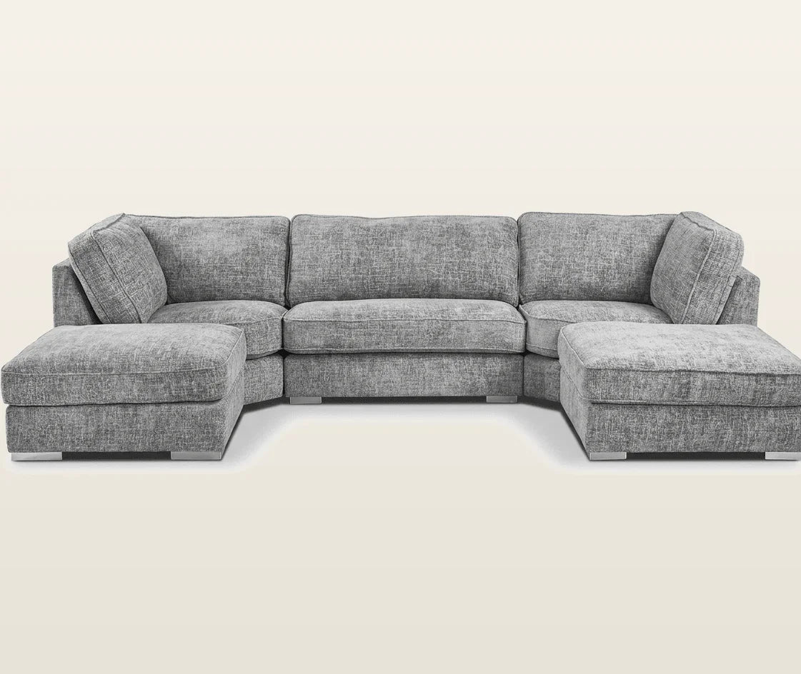 Bristol Bishop U Shape Corner Sofa in a modern living room
