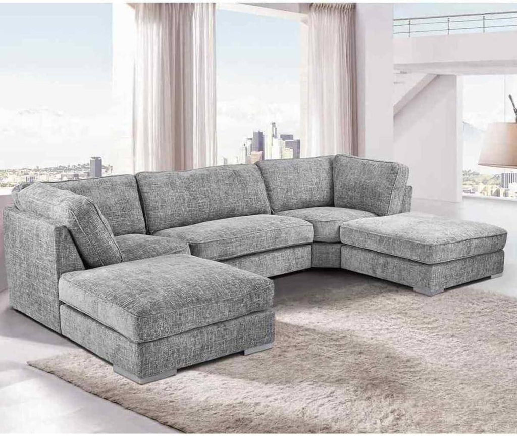 Bristol Bishop U Shape Corner Sofa side view