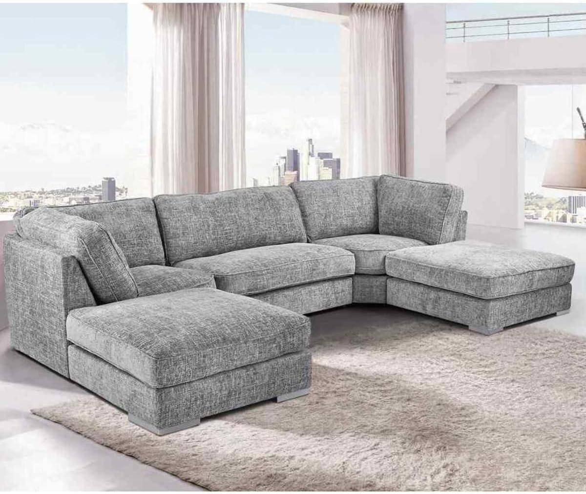 Bristol Bishop U Shape Corner Sofa side view