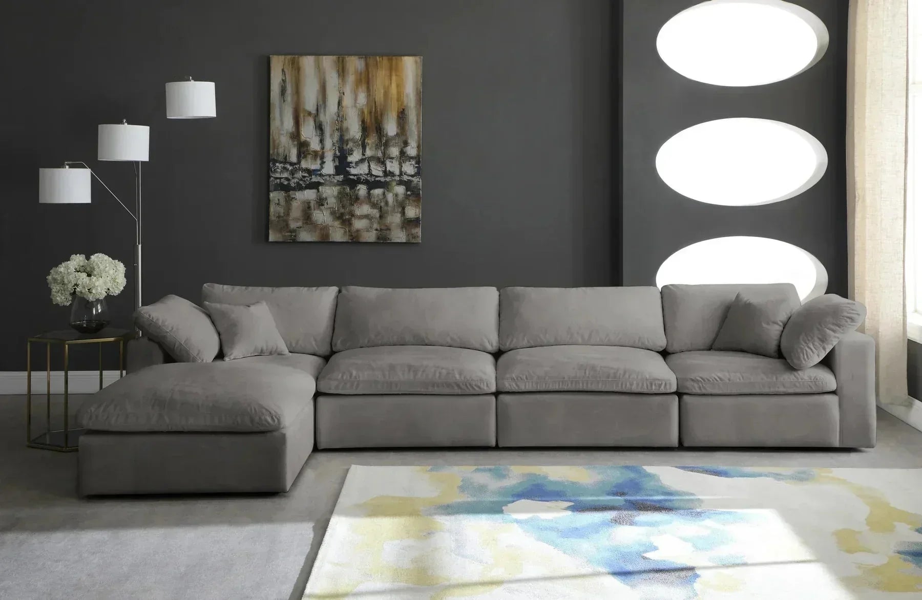 Lux 5-Seater Universal Modular Corner Sofa