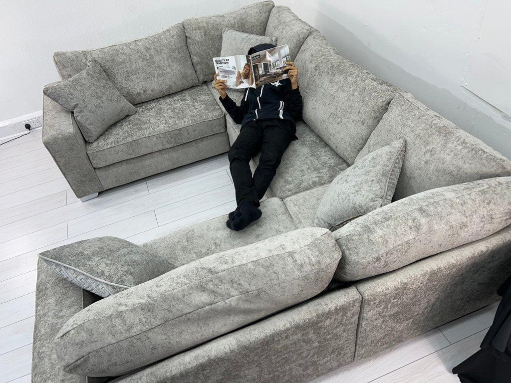 Reeve U Shape Sofa in a modern living room