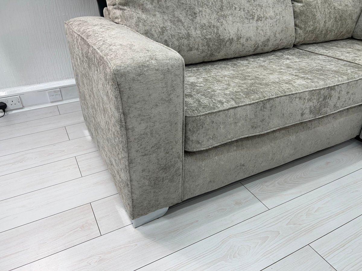 Reeve U Shape Sofa cushion and fabric detail