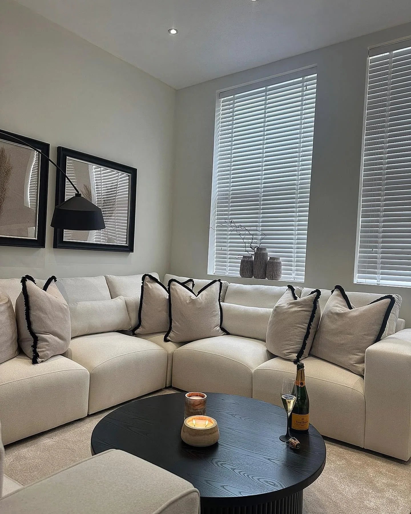 Faro Double Corner Sofa side view