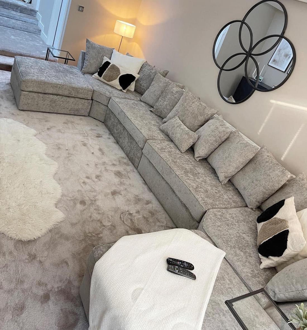 Bishop XL U-Shape Sofa in a modern living room