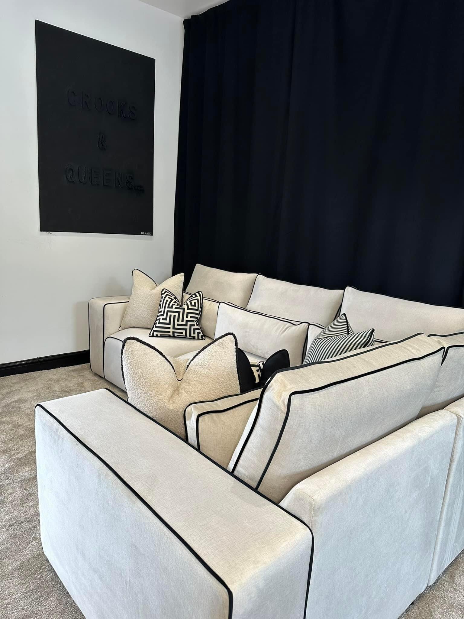 Maison Modular Corner Sofa close-up detail