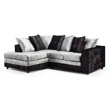 Dylan Chaise Sofa - Crushed Vellvet