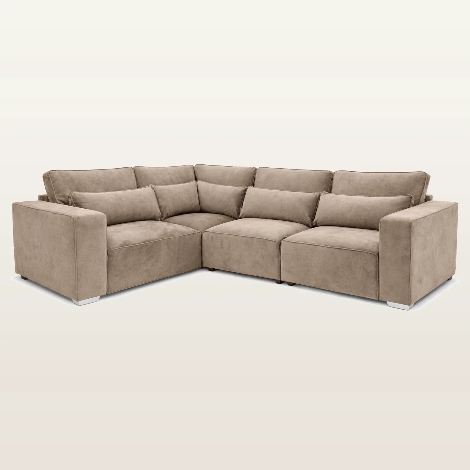 Maison 4 Piece Modular Corner Sofa - Single Corner side view
