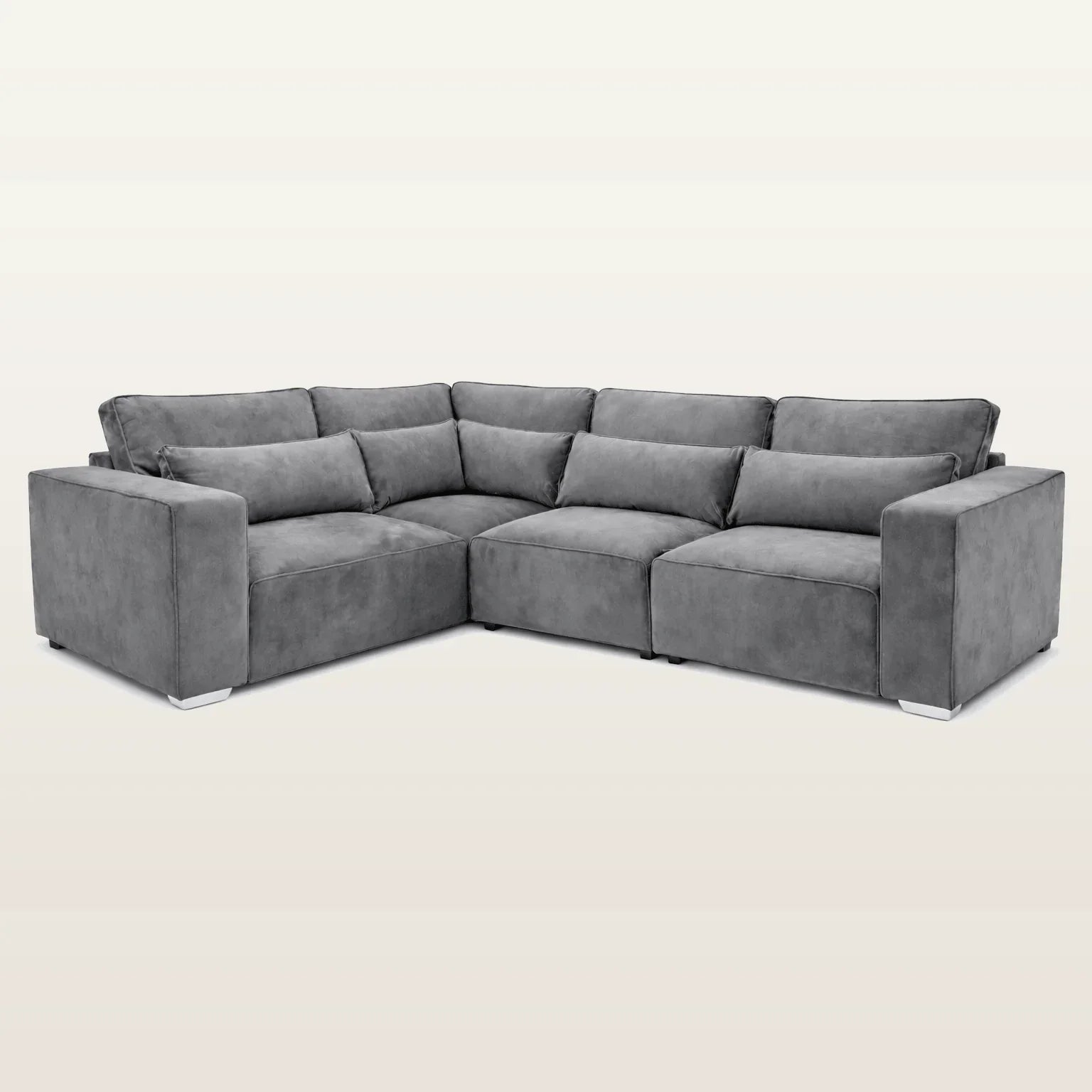 Maison 4 Piece Modular Corner Sofa - Single Corner corner detail
