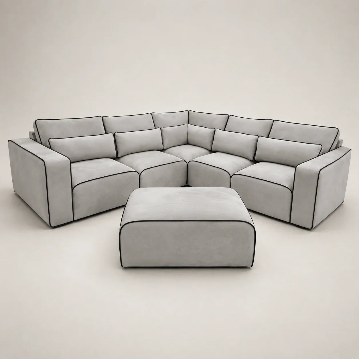 Maison 5 Piece Double Corner Sofa close-up detail