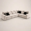 Maison 6 Piece XL Modular Corner Sofa - Closed End